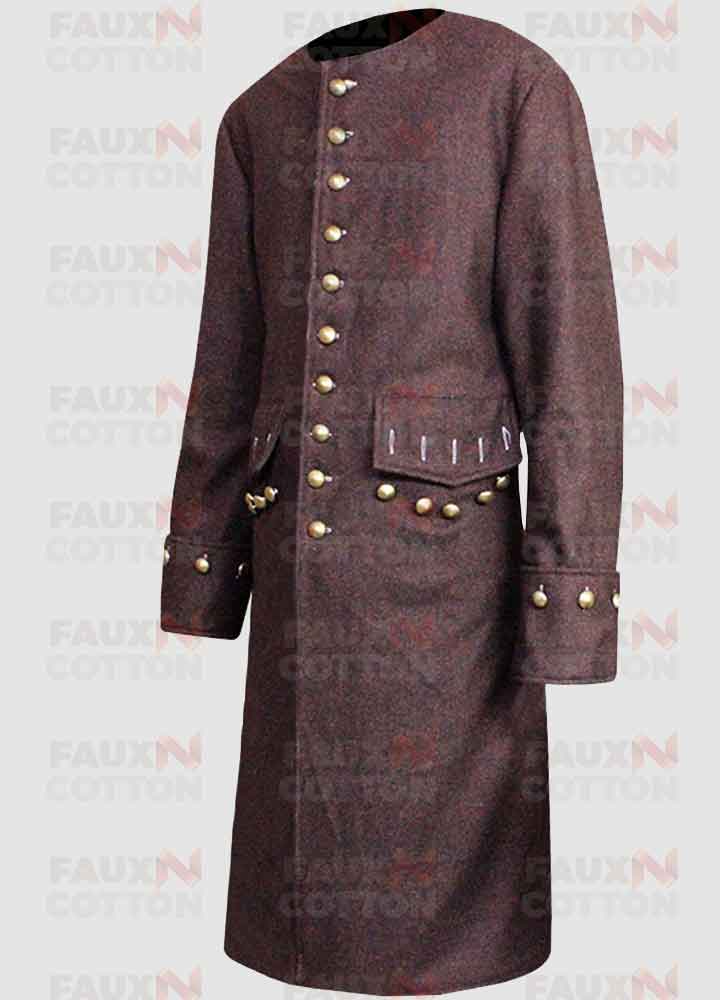 Pirates Of The Caribbean 6 Johnny Depp Wool Coat
